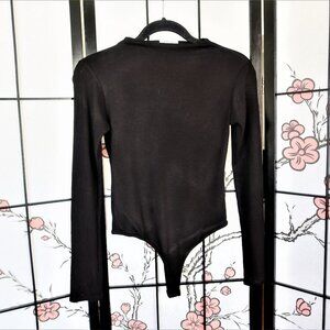 Black Bead Black Leotard Size Medium